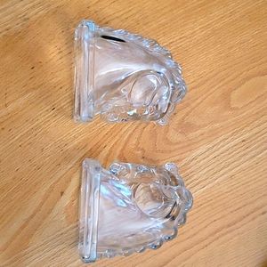 Federal Glass Horse Heads